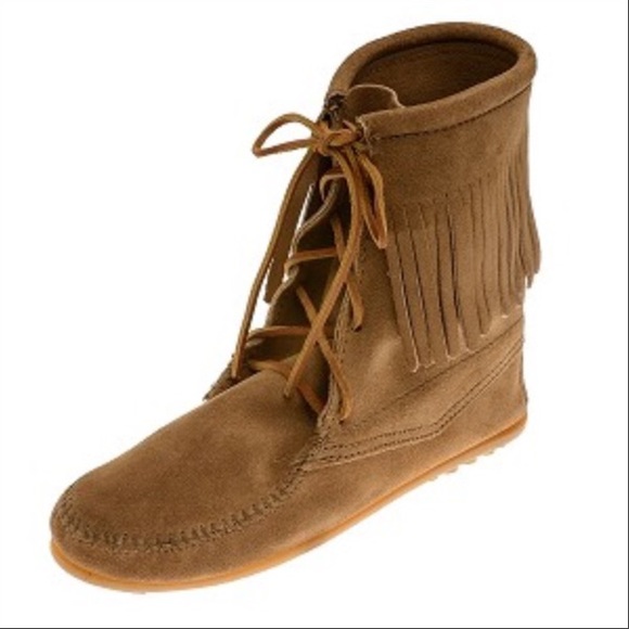 Minnetonka Shoes - Minnetonka Moccasins Ankle High Tramper Boot